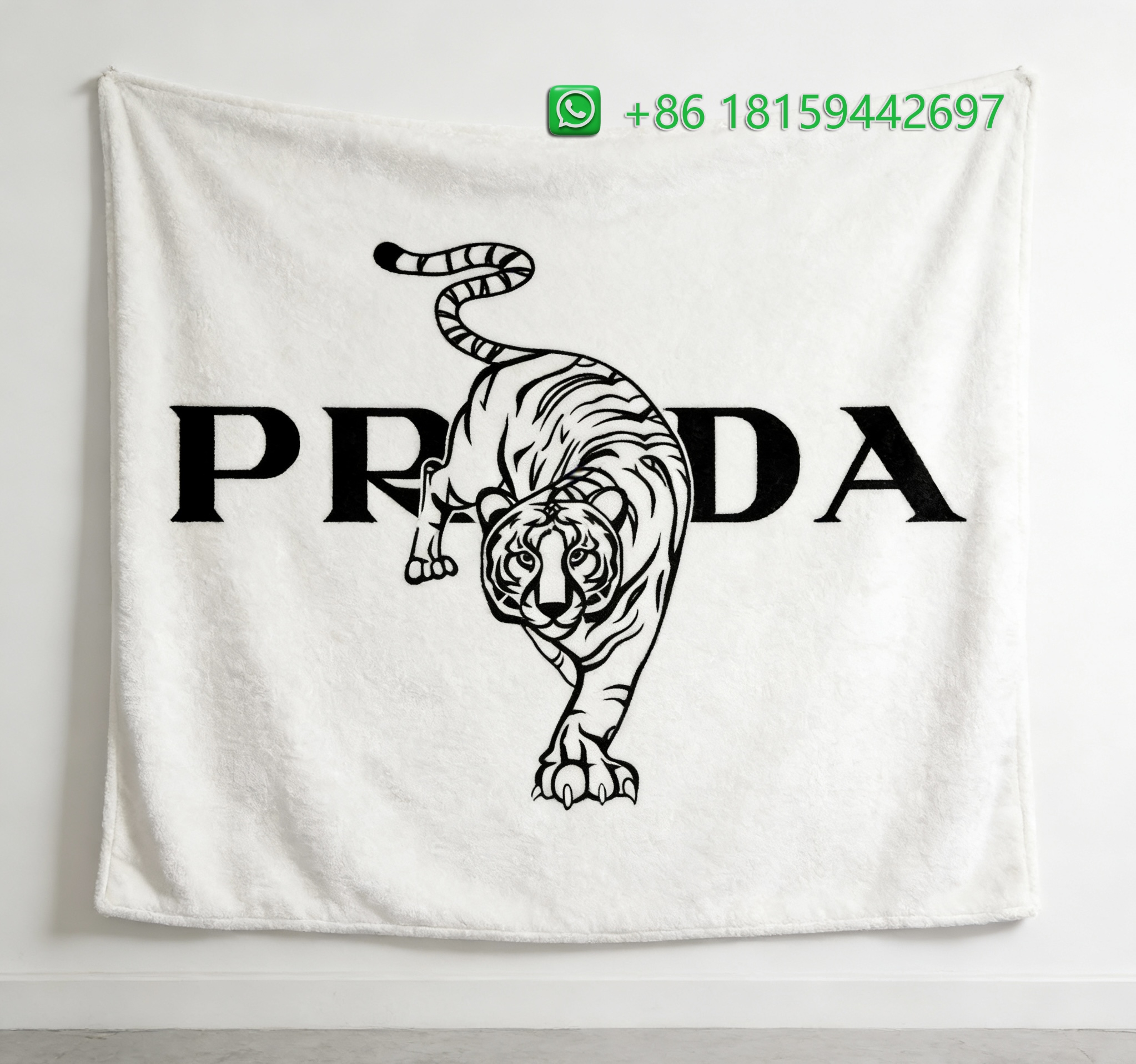 Prada Throw Blankets